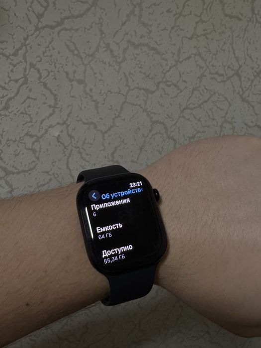 Apple Watch 10 46mm, Черный цвет