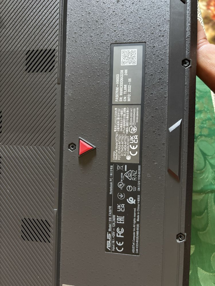 Asus tuf gaming A15  1tb 16gb ram