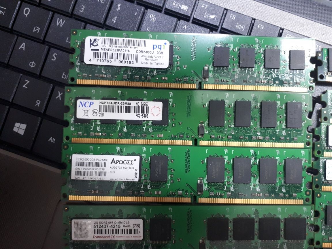 Продам ОЗУ DDR2 2Gb