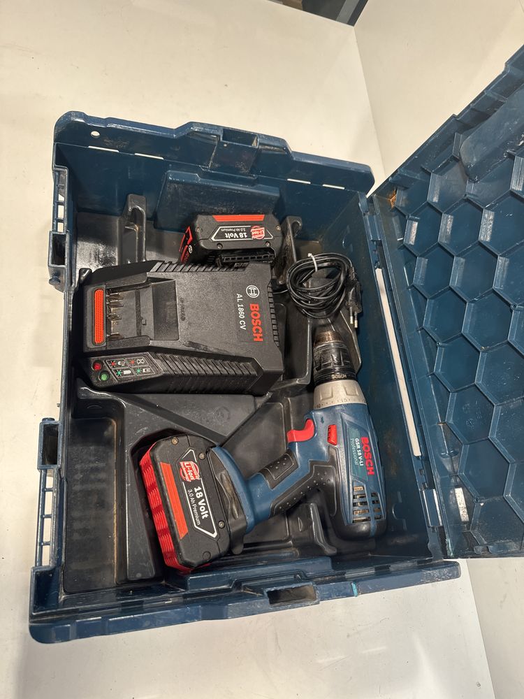 Bosch GSR 18 V-Li filetanta gaurit metal lemn makita dewalt hilti