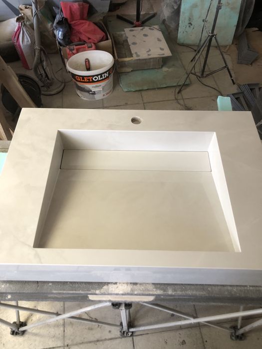 Мивка за баня гранитогрес