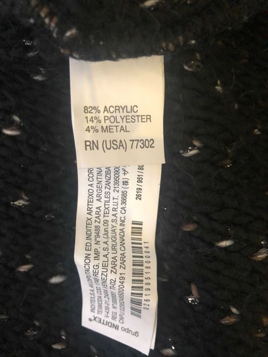 Jacheta tricotata ZARA, marime L