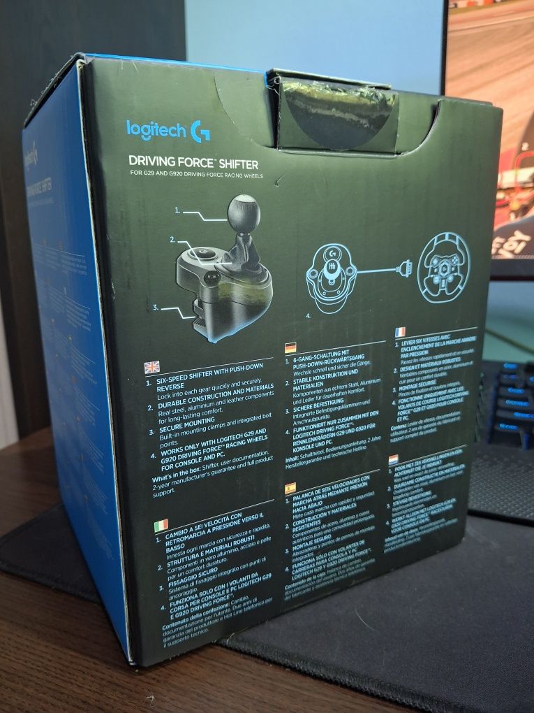 Волан Logitech G920 + педали + скоростен лост