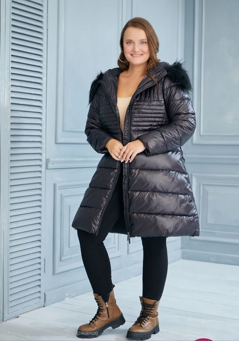 Макси дамско зимно яке голям размер