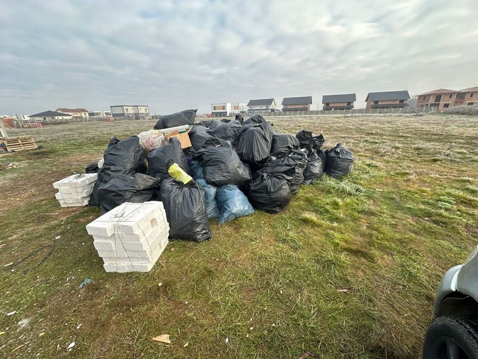 Debarasez deșeuri SI saci cu moloz