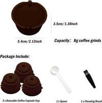 Капсули за кафе за многократна употреба Dolce Gusto- комплект от 3 бр