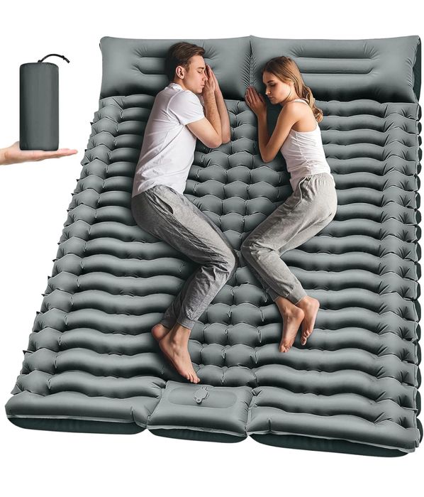Saltea de camping 135cmx205cm autoumflare