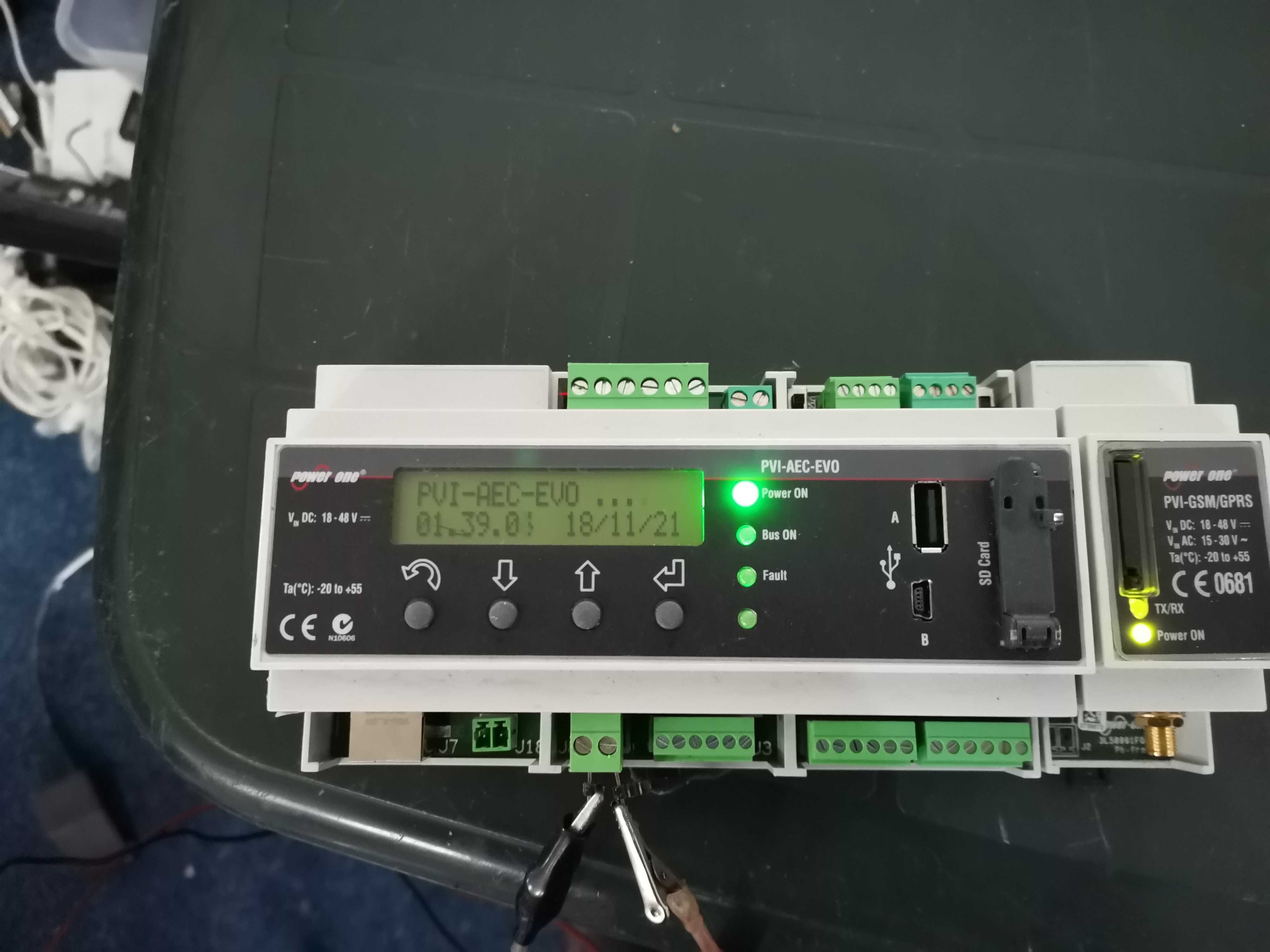 modul monitorizare invertor Aurora. solar PowerOne  PVI-AEC-EVO