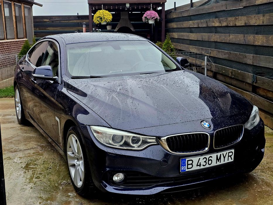 Bmw Seria 4 GranCoupe 2015, Automat, piele crem