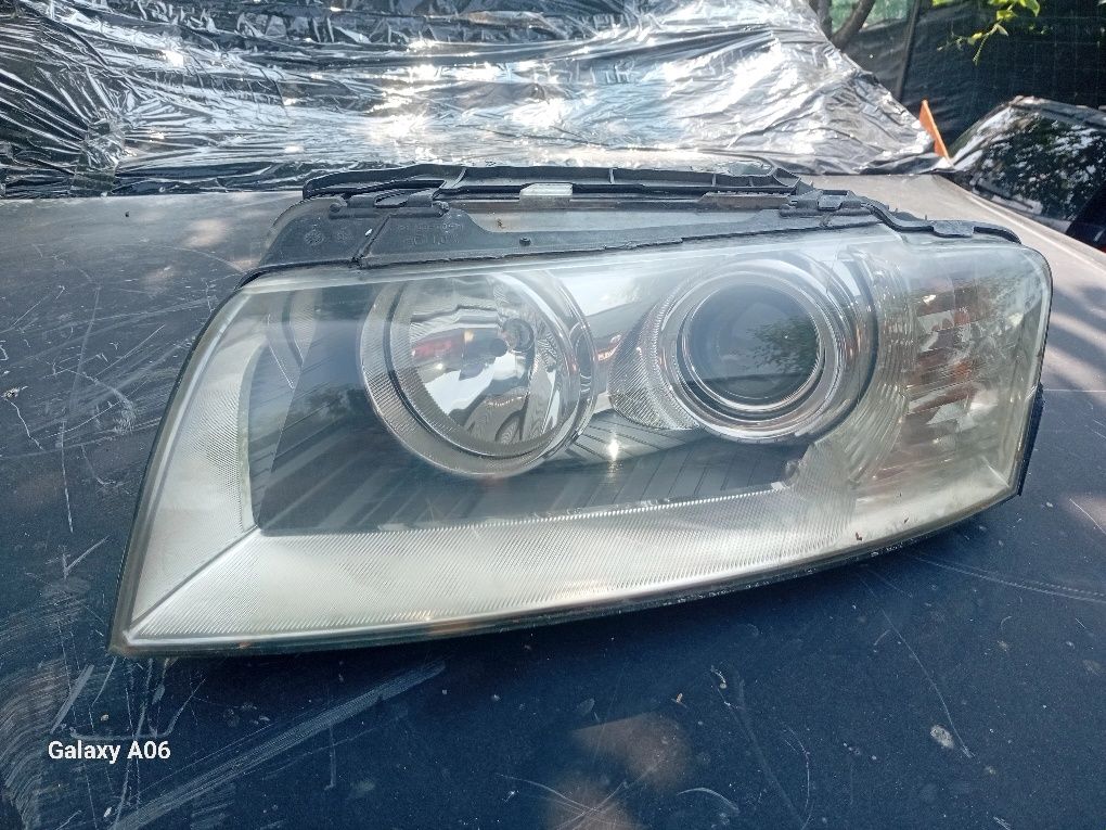 Far stanga bixenon fără cornering pentru audi a8 D3