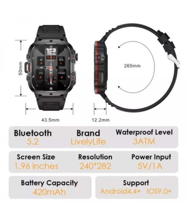 Ceas smartwatch QX 11
