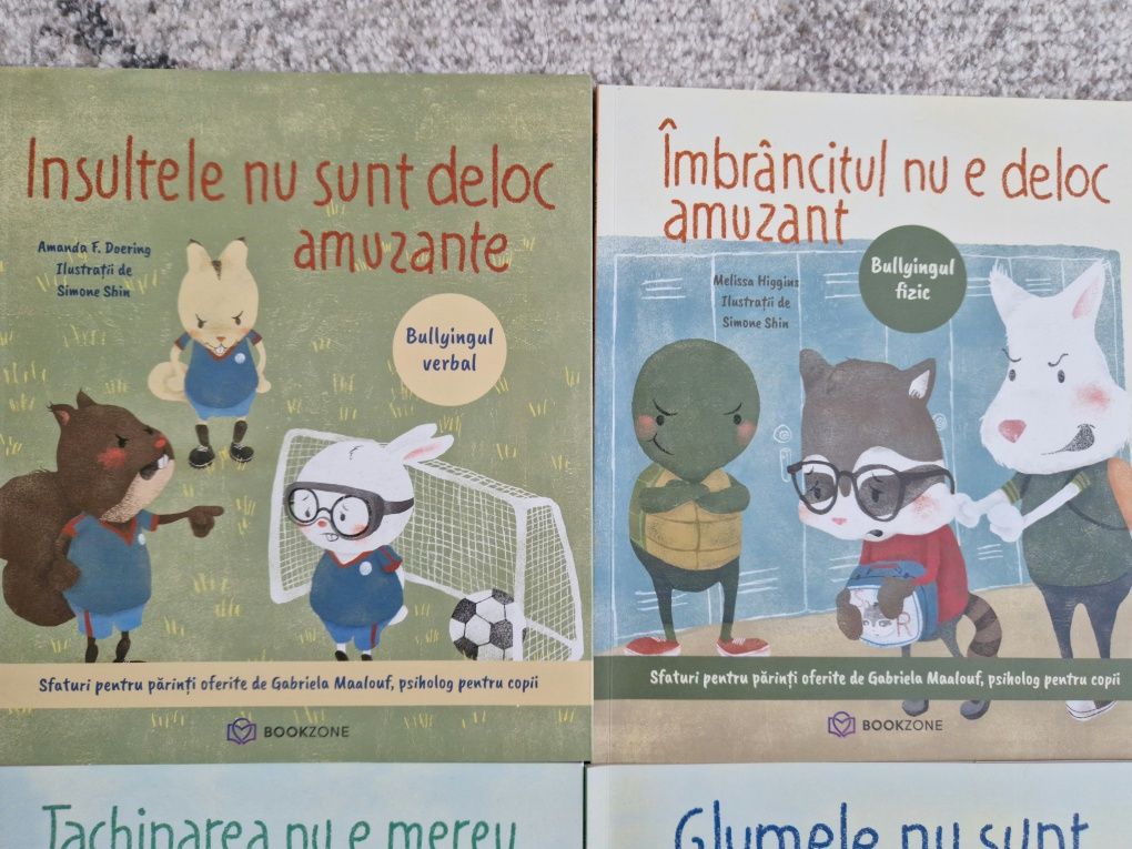 Cărți pentru copii despre Bullying