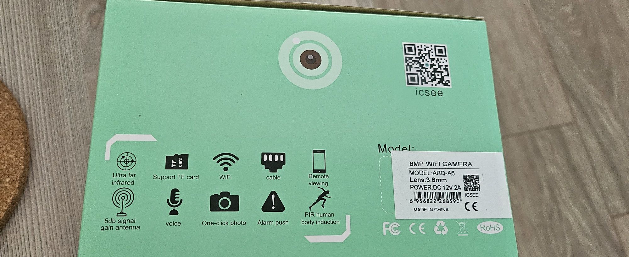 Camera supraveghere video exterior IP Wifi
