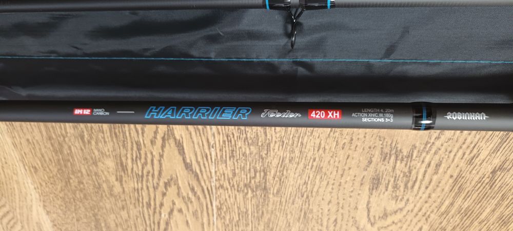 SET 2 Lansete Feeder Robinhan HARRIER 4,20 metri Actiune:180gr carbon