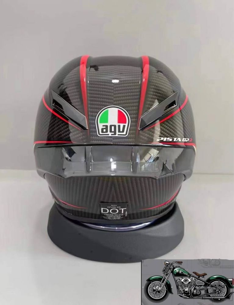 В наличии шлем AGV Pista GP RR Качество Размеры:(M).(L).(XL)