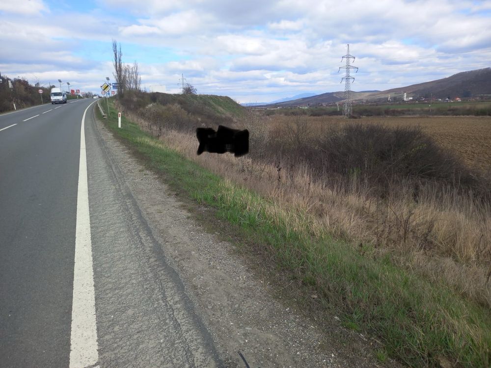 Teren pt parcare tiruri, hala sau parcelare  , linga Lukoil Bistrita