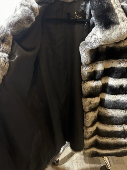 Blana naturala chinchila rex