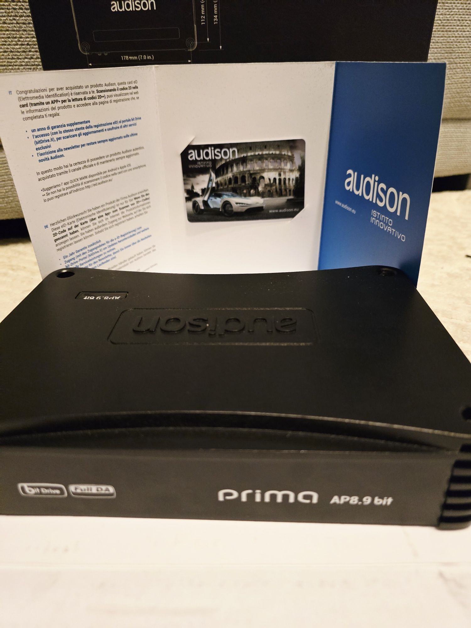 Audison AP8.9 Amplificator DSP