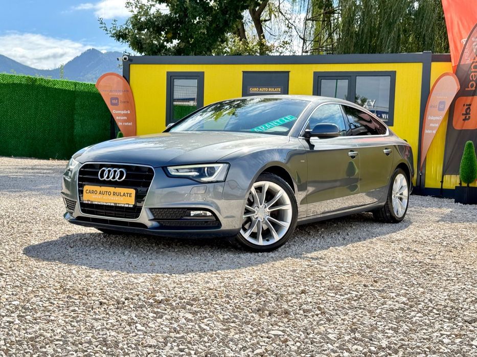 Audi A5 2013 -2.0Tdi 177Cp -Euro5 Automata -Km Reali Parc Auto -Rate -GARANTIE