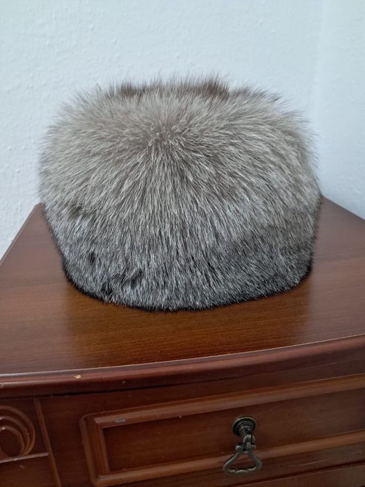Песец женский шапка