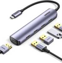 UGREEN USB C хъб 20197, 4K-30Hz HDMI USB C