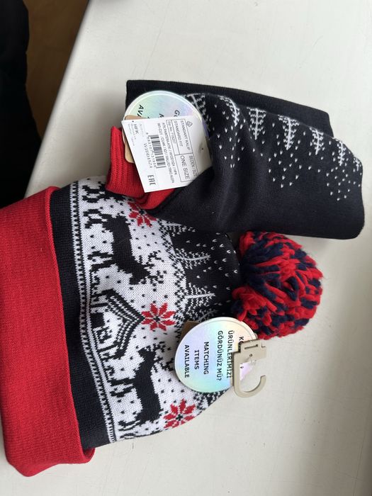 Шапки и шарф турция/waikiki