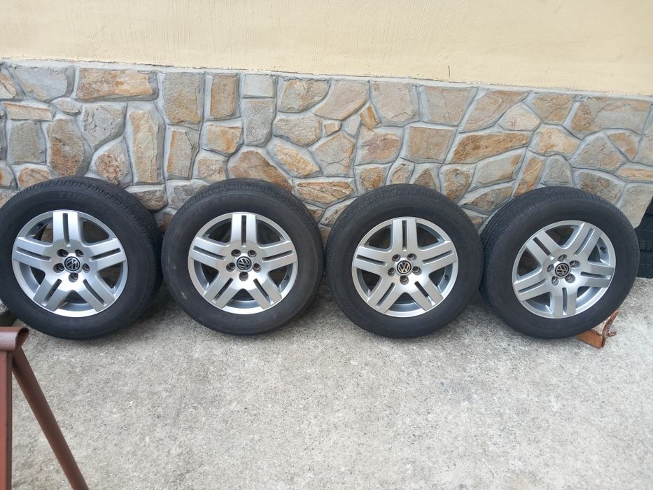 Оригинални Алуминиеви джанти 15цола за vw-Golf4.Bora.polo.skoda.5×100.
