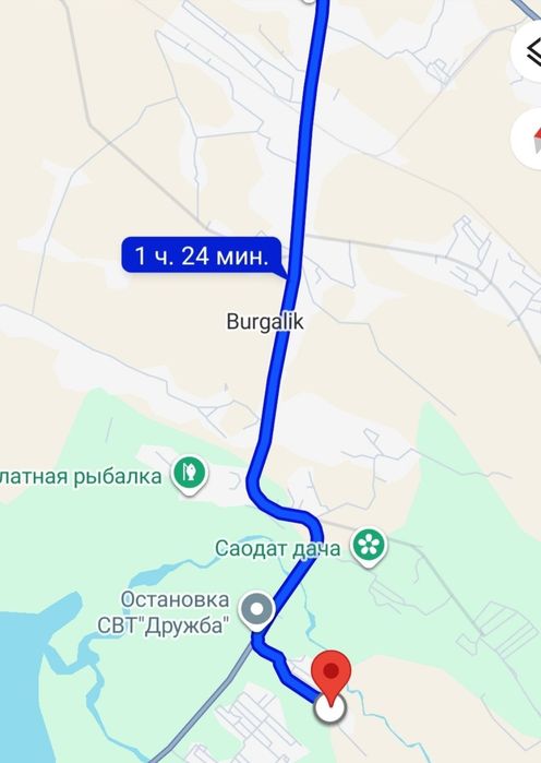 Бургулюк СВТ Просвяшенец  12 соток 40*30 мост Туябугуз озеро