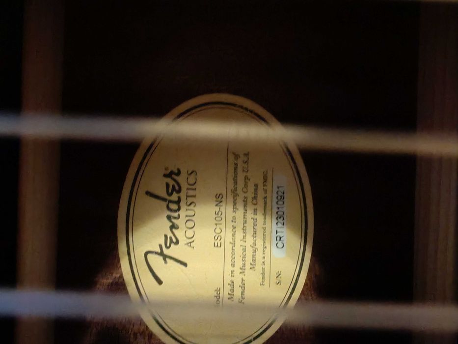 Китара Фендер акустчна