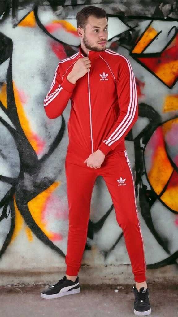 Trening ADIDAS originals unisex rosu/red produs NOU