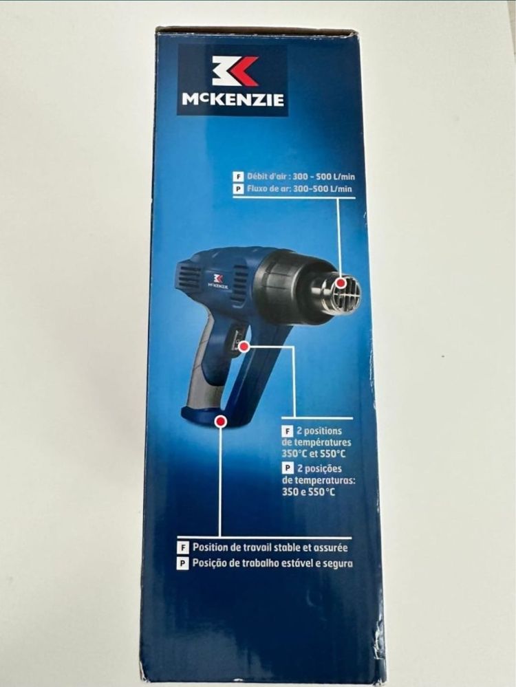 Pistol aer cald, 2000W, pistol termic, suflanta cu aer