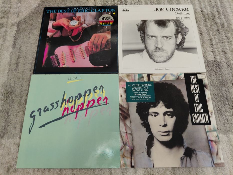 Discuri vinyl Eric  Clapton Joe  Cocker J J Cale Eric Carmen