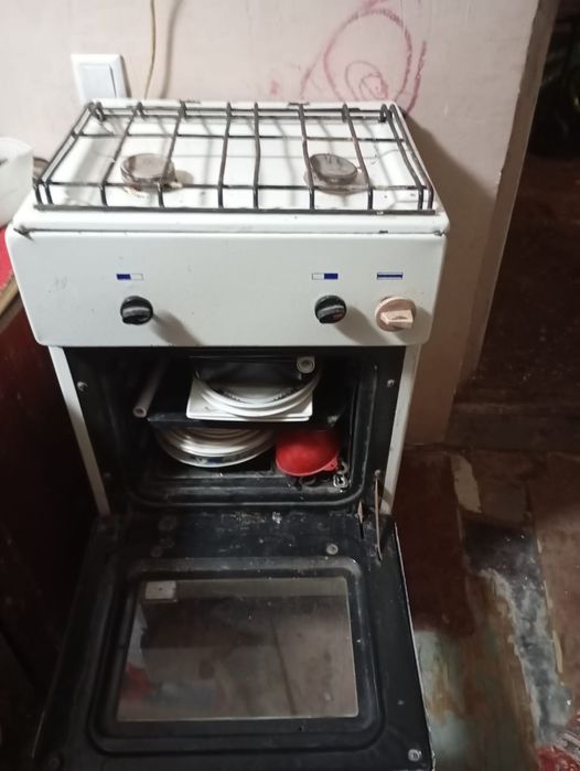 Иккиталик духобкалик газ плита