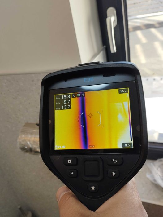 Test de etanseitate cu Blower Door si scanare termografica