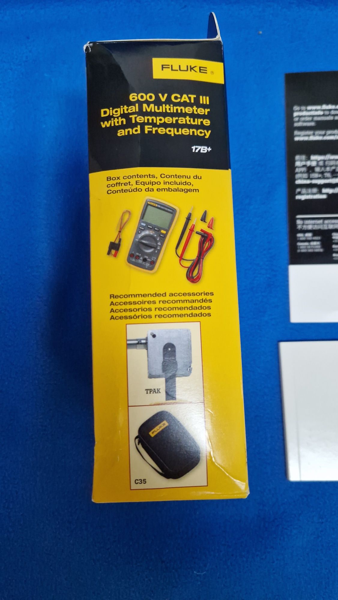Fluke 17B+ Multimetru Digital
Fluke
FlukeFluke 17B+ Multime