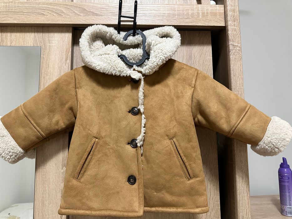 Палто зима момче/момиче Zara(като ново) нова цена 40€ 12-18 86 см