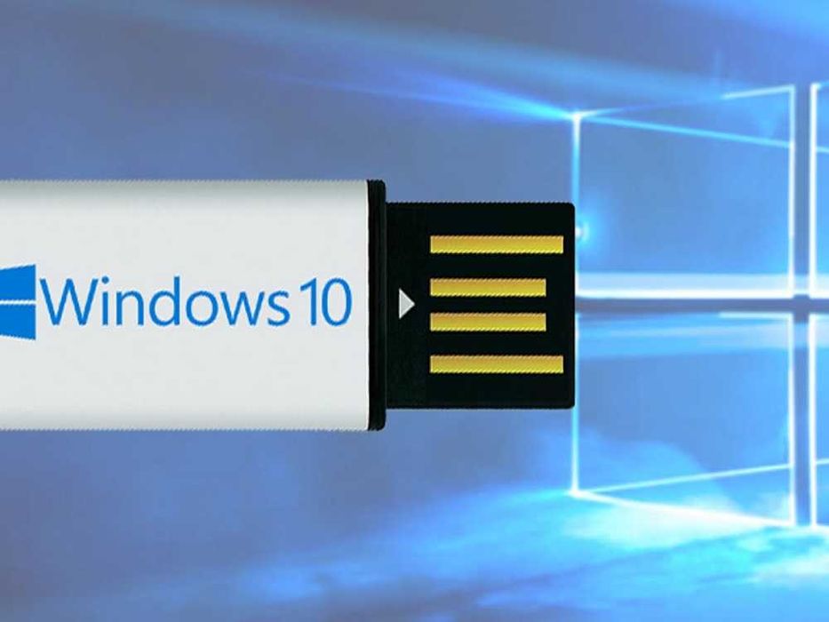 Stick bootabil - Windows 10 Pro + Office 2024 cu licenta retail
