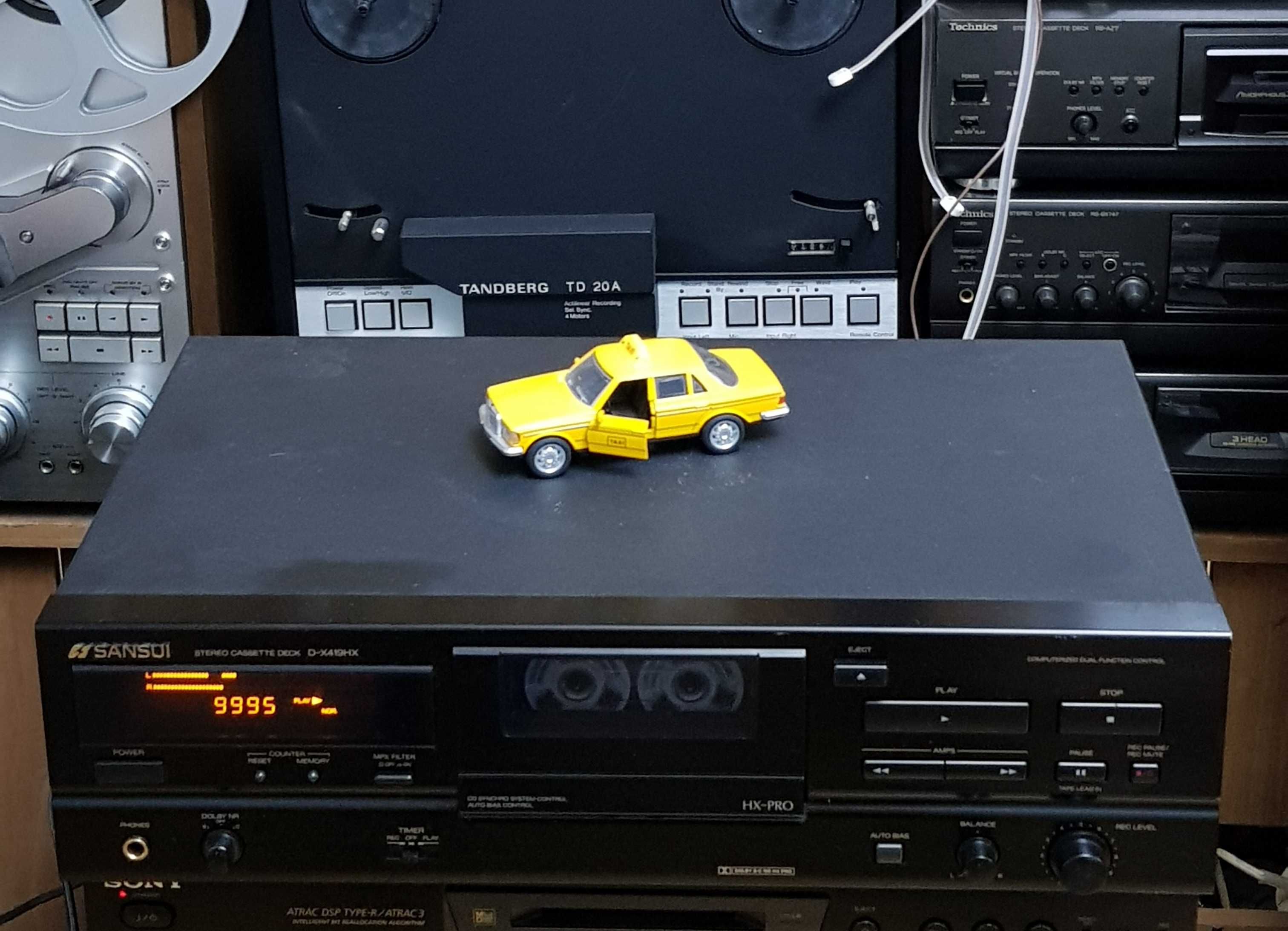 Casetofon Deck Audio Stereo Vintage SANSUI D X419  (made in Japan)