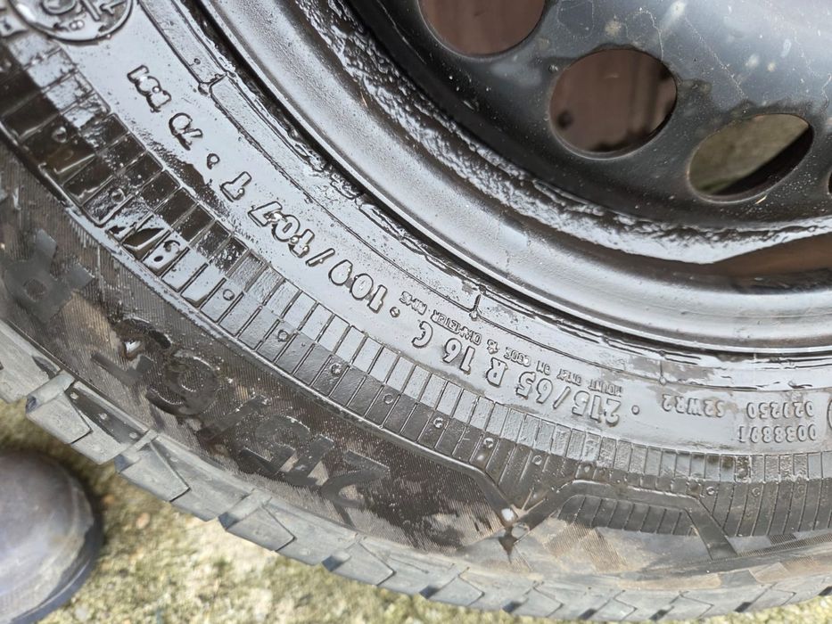 Roti Vw T5 215.65.16 C 5x120 Continental dot 2021 impecabile