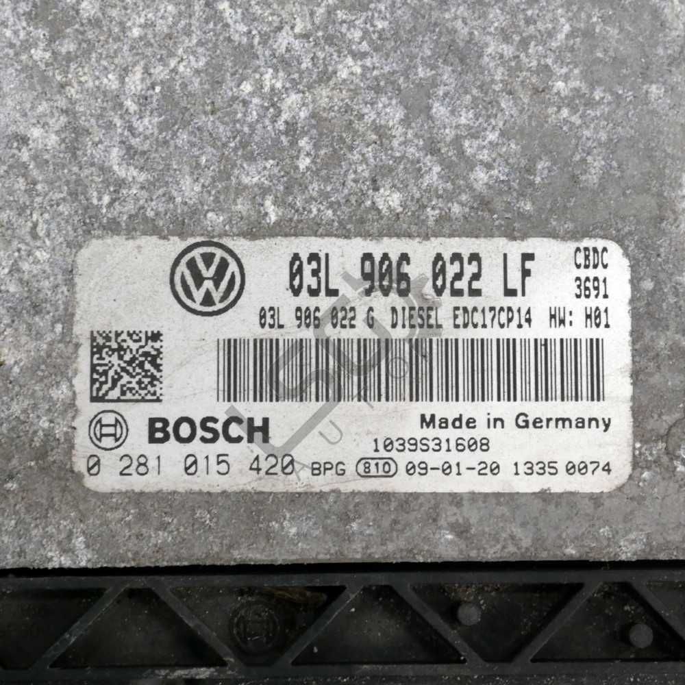 Компютър двигател Volkswagen Golf VI 2008-2016 ID: 141839