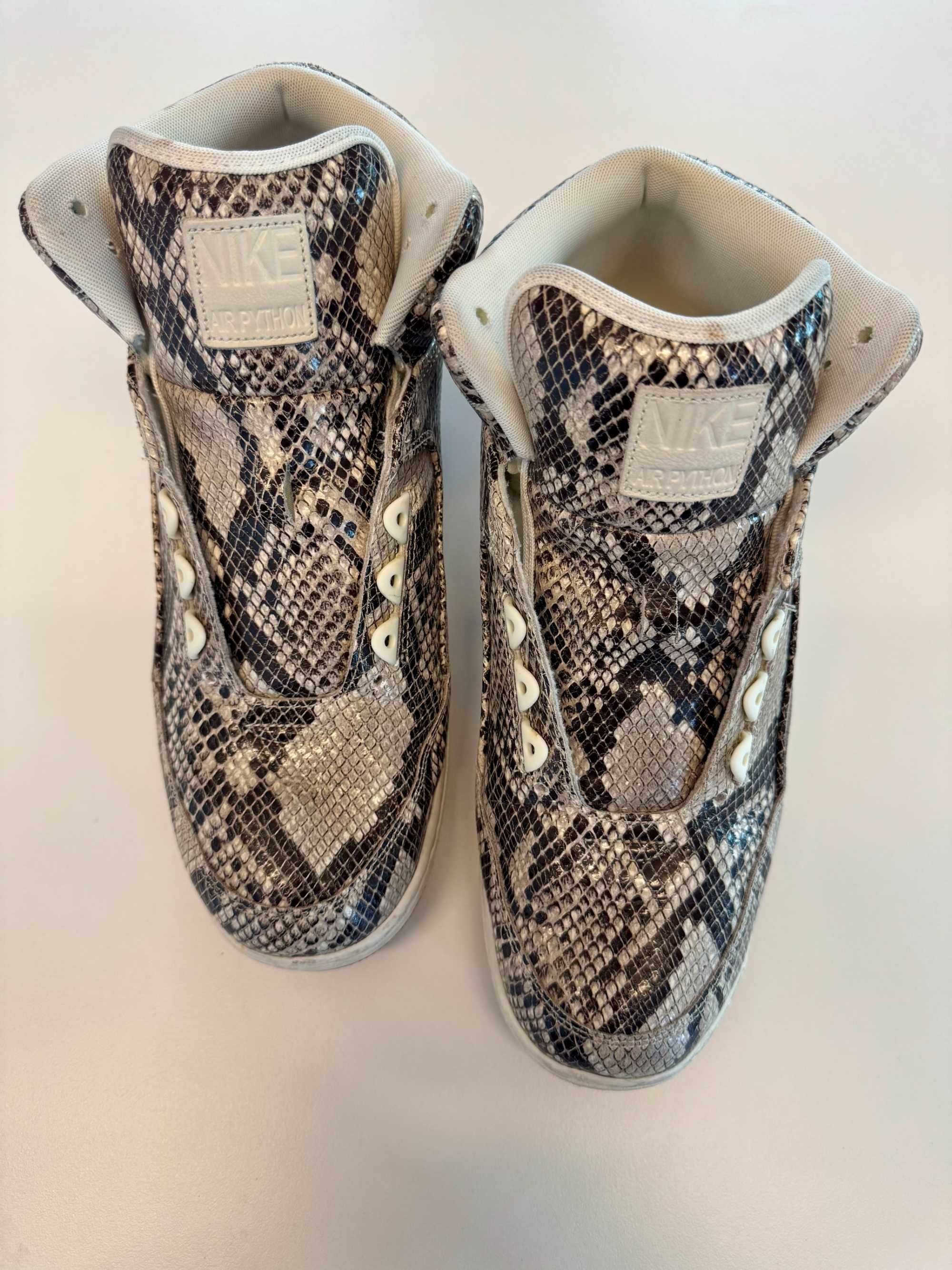 Nike Air Force 1 High Premium Snakeskin Sneakers Limited Edition 2015