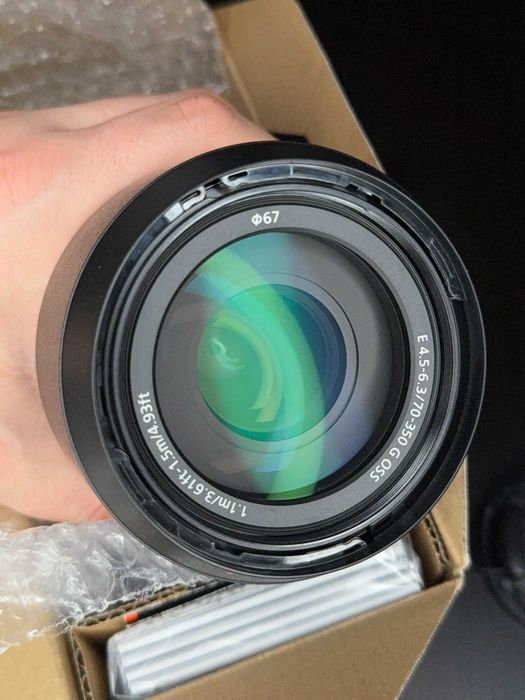 Sony E 70-350mm F4.5-6.3 G OSS - APS-C E-mount - Като нов