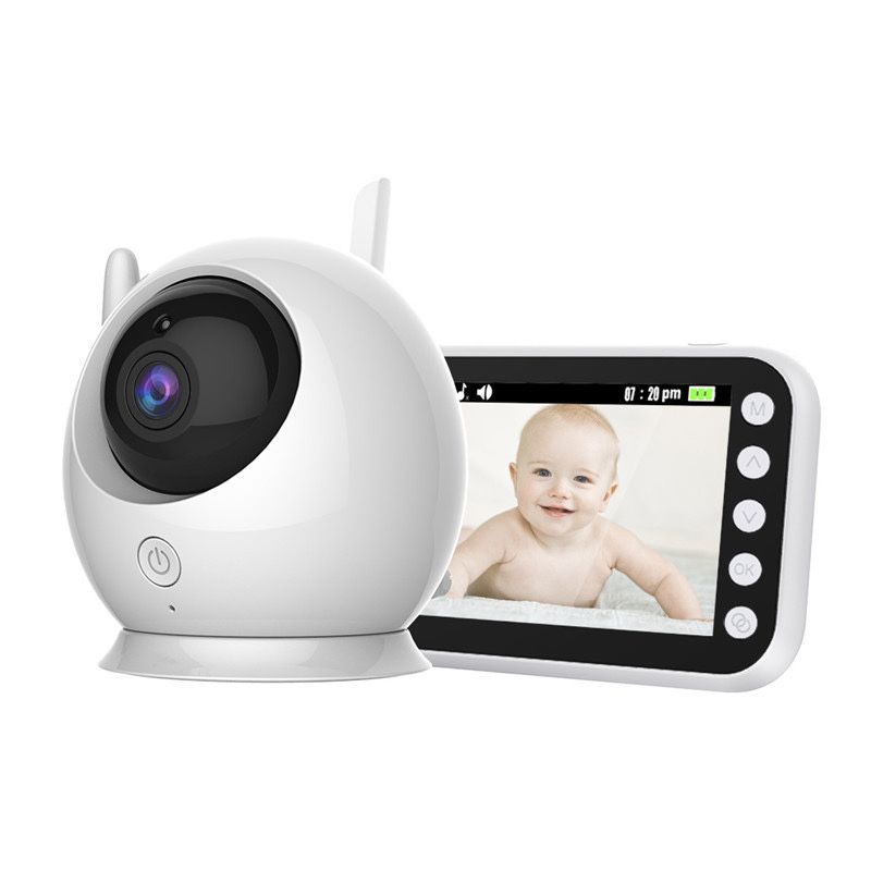 Безжичен двупосочен бебефон с камера ABM 100