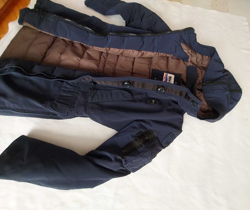 Blauer USA down parka М/L ,дамско пухено яке парка 80%пух20% 900лв