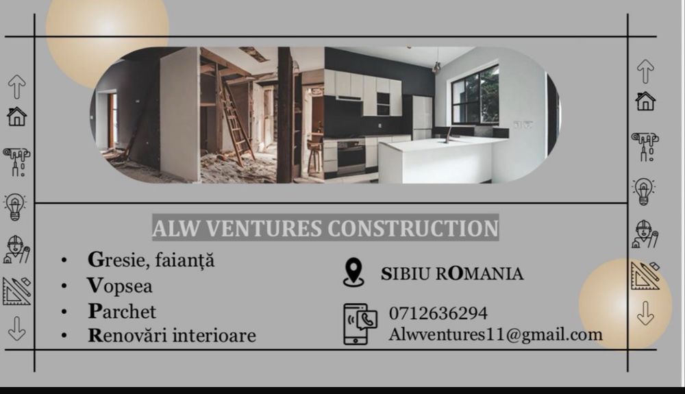 ALW VENTURES Renovari interoare