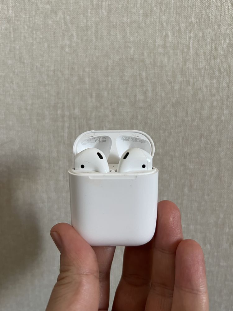 Apple AirPods with Charging Case (белые), оригинал