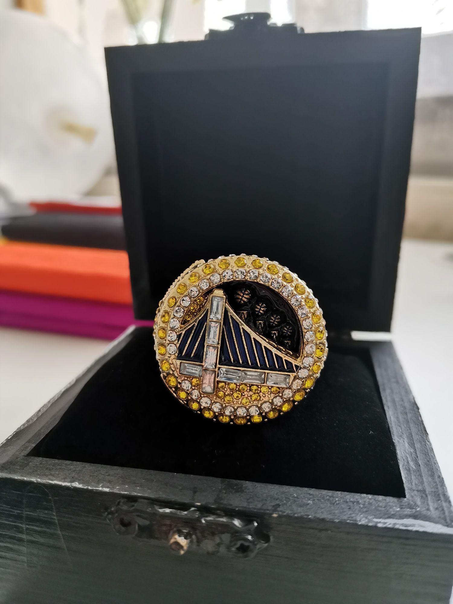 Stephen Curry Golden State Warriors championship ring 2022