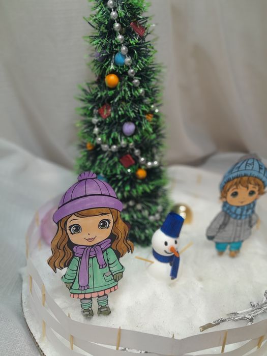 зимняя поделка продам