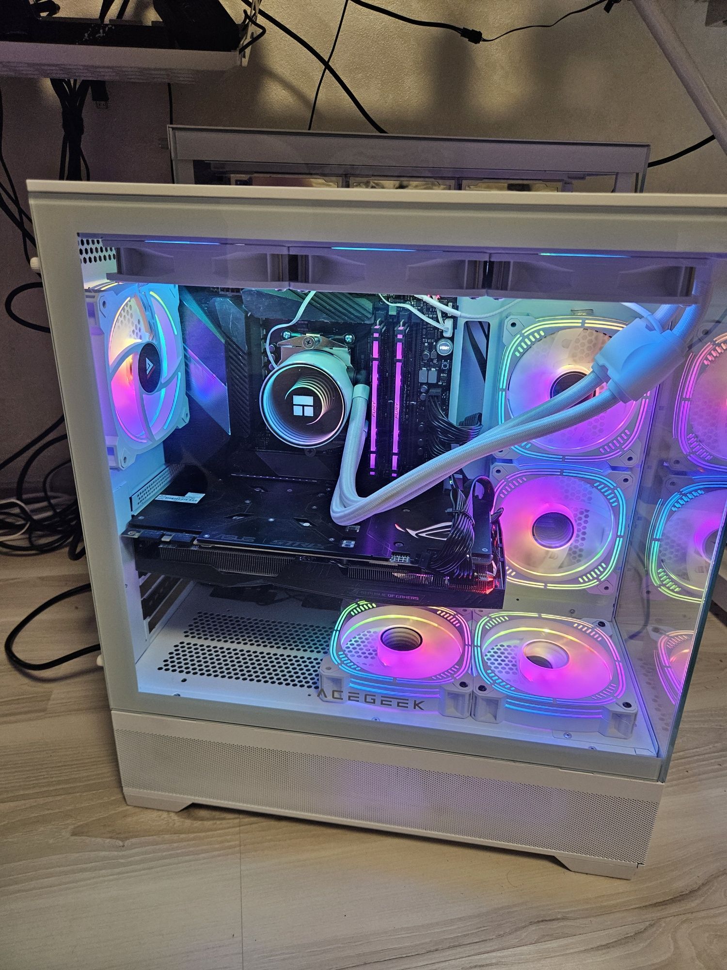 Pc gaming Ryzen 5 5600x strix gtx 1070 oc gaming
