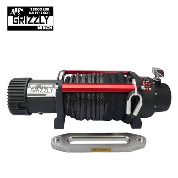 Troliu Grizzly Winch 13000lbs (5897kg) cablu sintetic